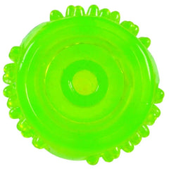 Dura-Squeaks Durable Non-Toxic TPR Bouncing Super Squeaky Dog Toy, Stick, Green